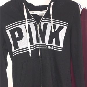 Size small VS pink zip up good condition